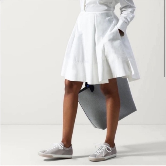 Women’s ROTHY’S The Lace Up Sneakers- Storm. Size 8 - Picture 3 of 12